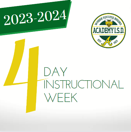  4 Day Instructional Week for 2023-2024